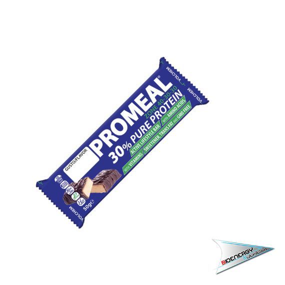 Volchem-PROMEAL ® ZONE 40-30-30 (Conf. 24 barrette proteiche da 50g)   Caramel  